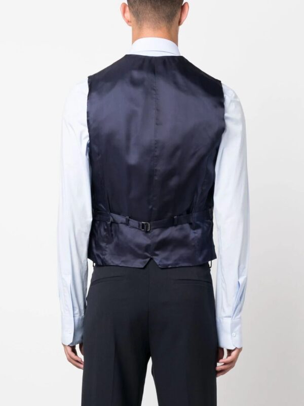 Polo Ralph Lauren  pinstriped cotton-silk waistcoat - Image 4