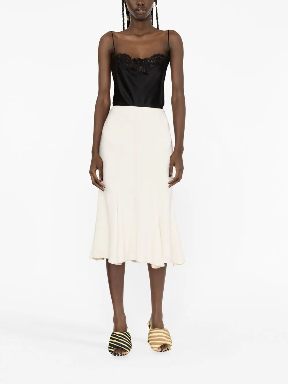 Stella McCartney  lace-trimmed cami top - Image 2