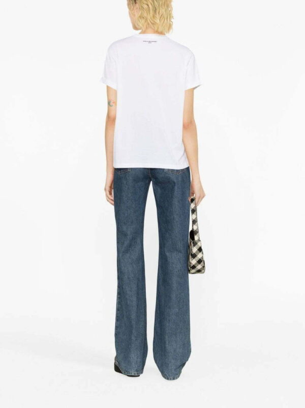 Stella McCartney  Mini Star-embroidery cotton T-shirt - Image 3