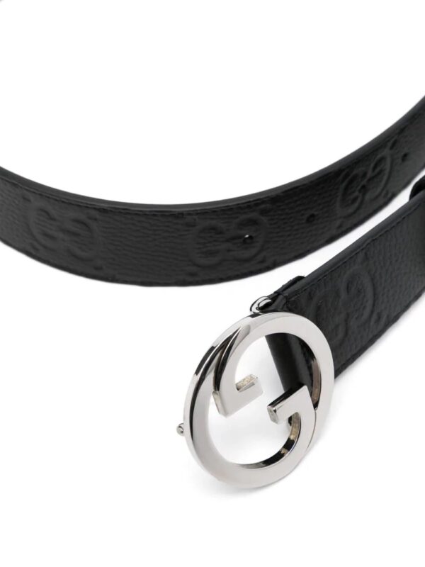 Gucci  Blonde wide leather belt - Image 2