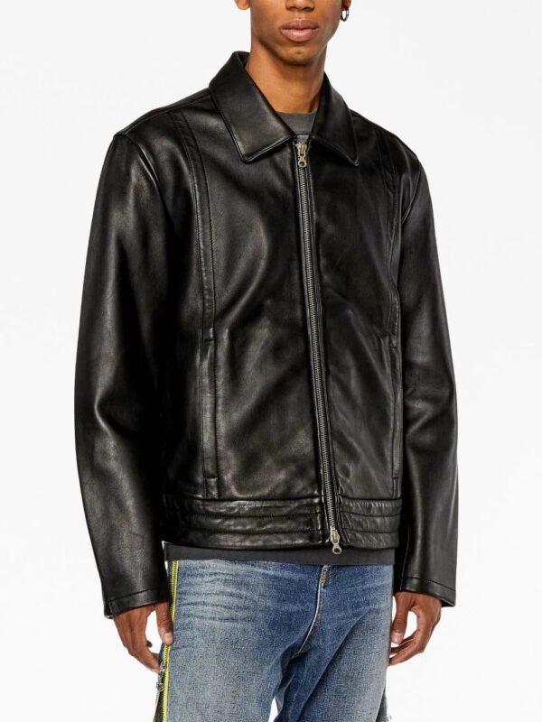 Diesel  L-Hudson leather jacket - Image 3