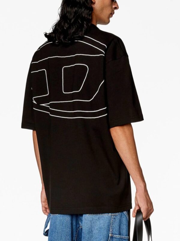 Diesel  T-Vort-Megoval-D cotton polo shirt - Image 4