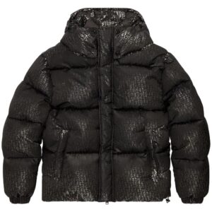 Diesel  W-Rolfys monogram-pattern puffer jacket