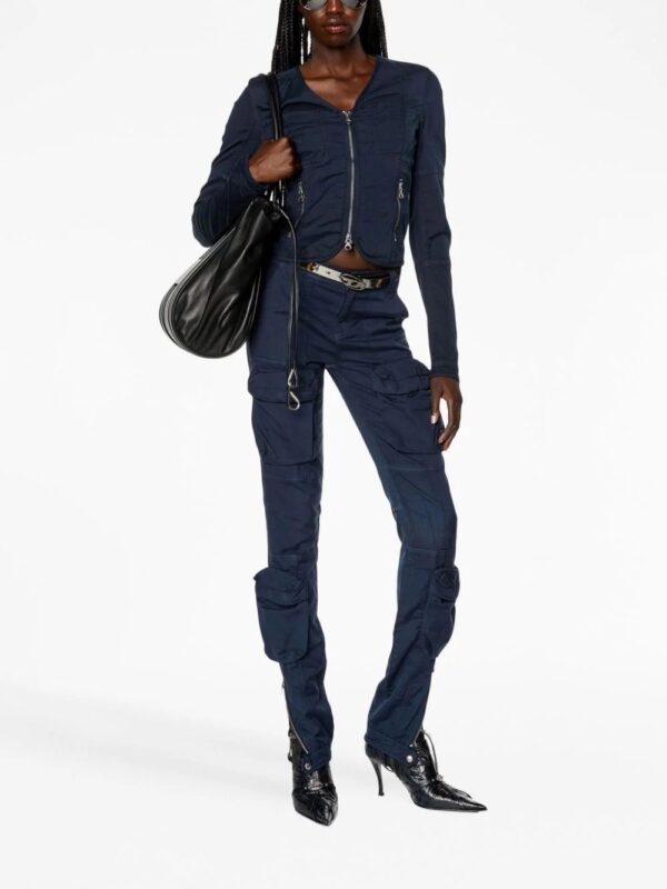 Diesel  slim-cut stretch cargo trousers - Image 2