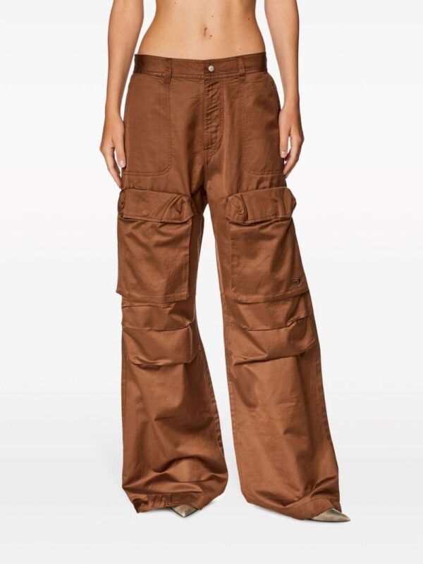 Diesel  P-Malvarosa satin cargo trousers - Image 3