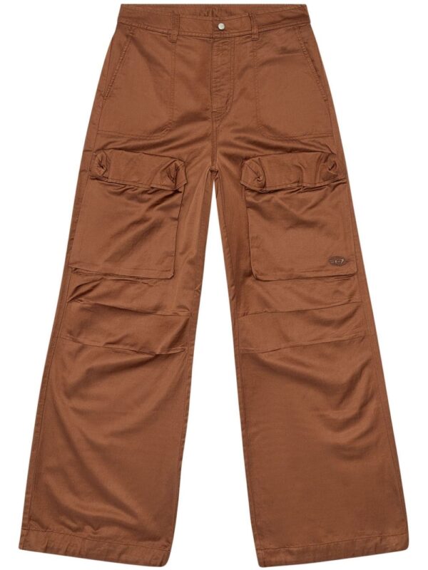 Diesel  P-Malvarosa satin cargo trousers