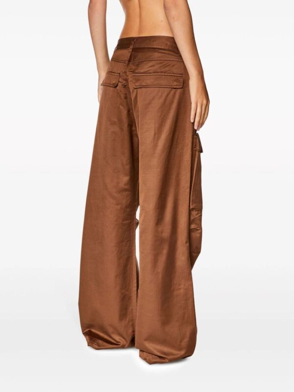 Diesel  P-Malvarosa satin cargo trousers - Image 4