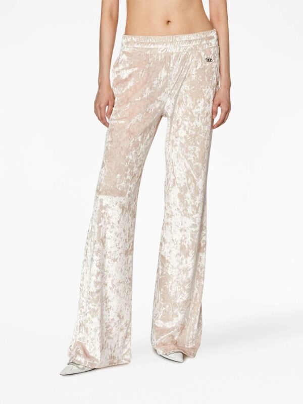 Diesel  P-Neny velvet-effect track pants - Image 3
