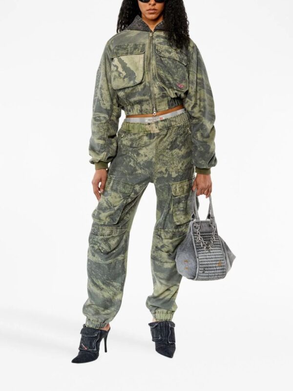 Diesel  washed cargo-trousers - Image 2