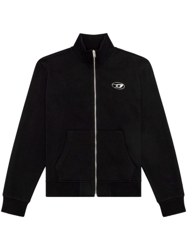 Diesel  S-Ginni-Zip-Od cotton sweatshirt