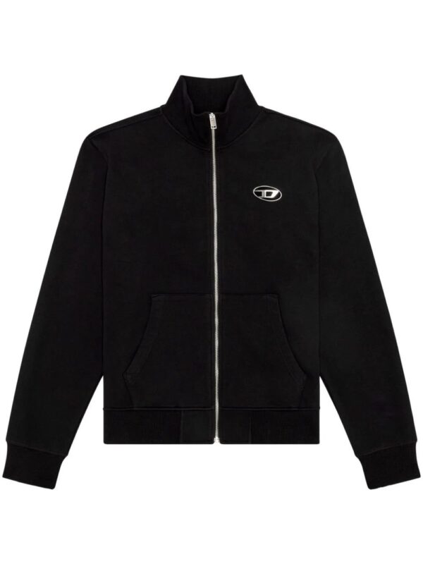 Diesel  S-Ginni-Zip-Od cotton sweatshirt