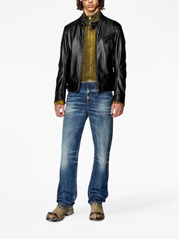 Diesel  L-Hein leather biker jacket - Image 2