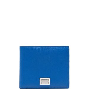 Dolce & Gabbana Dauphine leather folded wallet