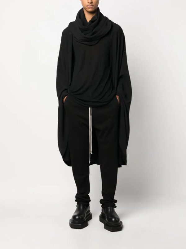 Rick Owens  hooded cowl cape - Image 2