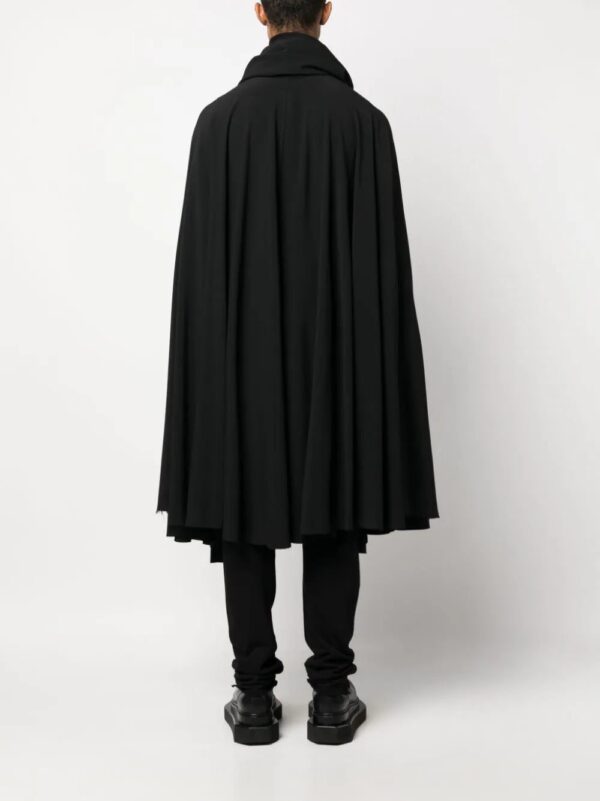 Rick Owens  hooded cowl cape - Image 4