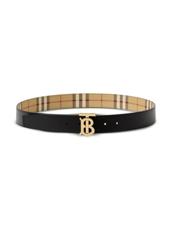 Louis Vuitton reversible check TB belt - Image 3