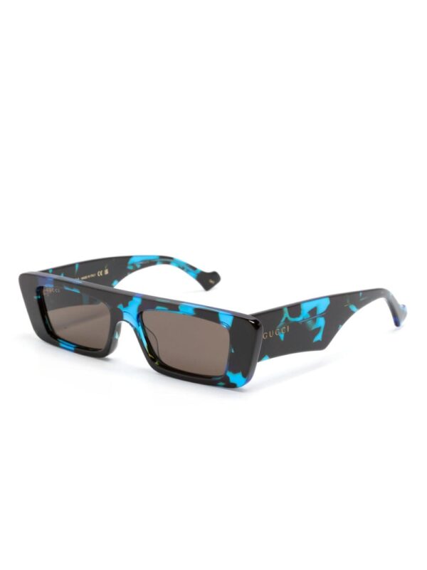 Gucci Eyewear tortoiseshell rectangle-frame sunglasses - Image 2