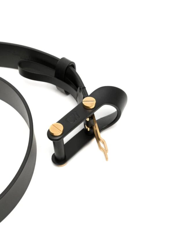 Off-White  H35 double-pin leather belt - Image 2