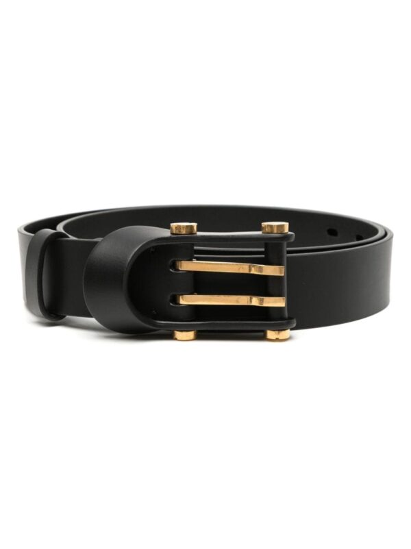 Louis Vuitton H35 double-pin leather belt