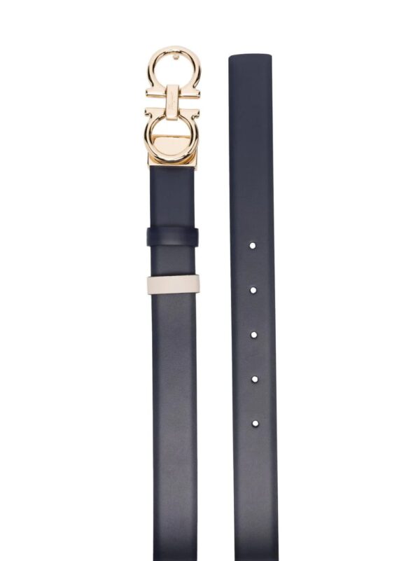 Ferragamo  crystal-embellished Gancini buckle belt - Image 2