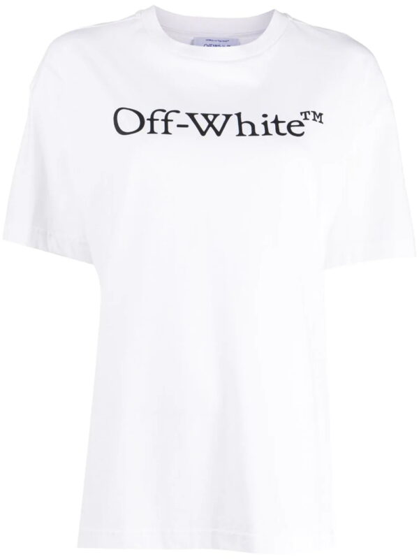 Off-White  logo-print short-sleeve T-shirt