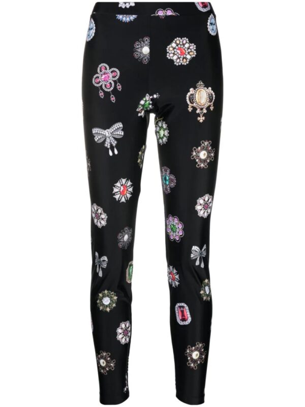 Moschino  graphic-print leggings