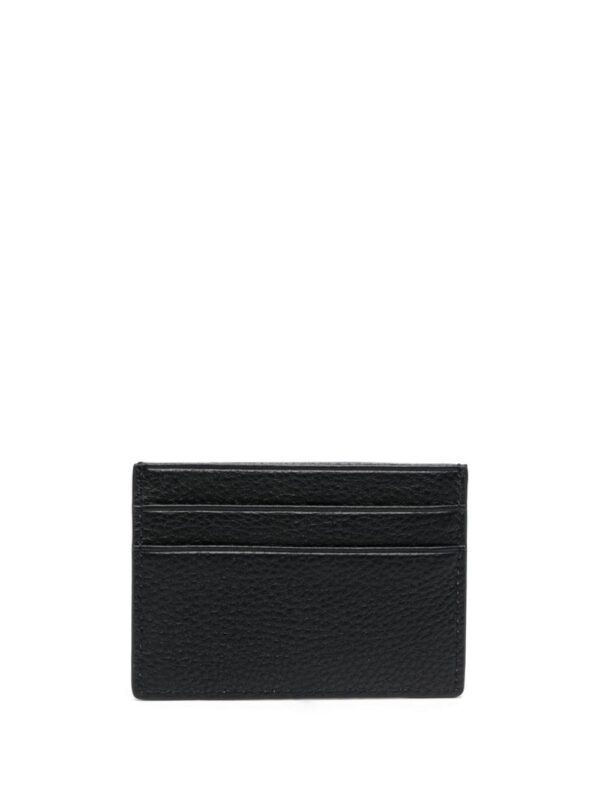 Versace Jeans Couture logo-plaque leather cardholder - Image 2