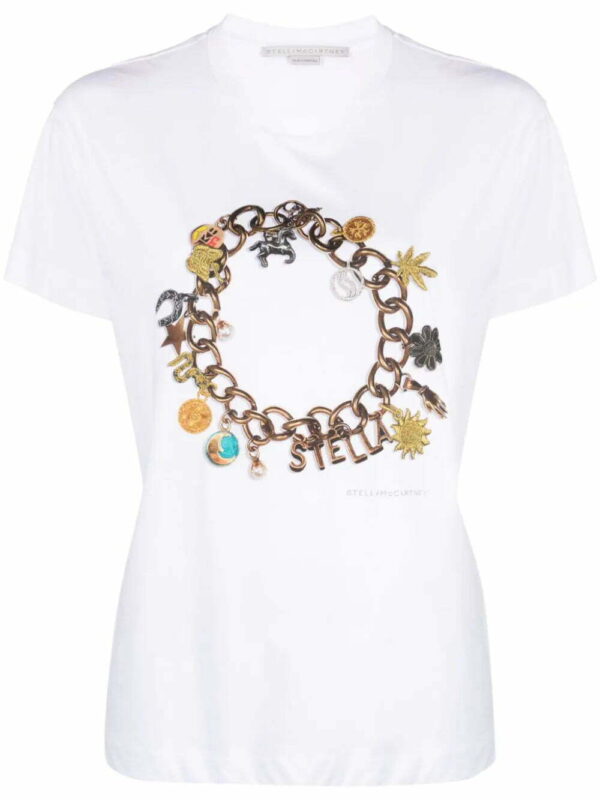 Stella McCartney  graphic-print cotton T-shirt