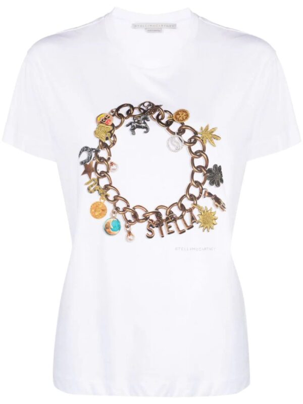 Stella McCartney  graphic-print cotton T-shirt