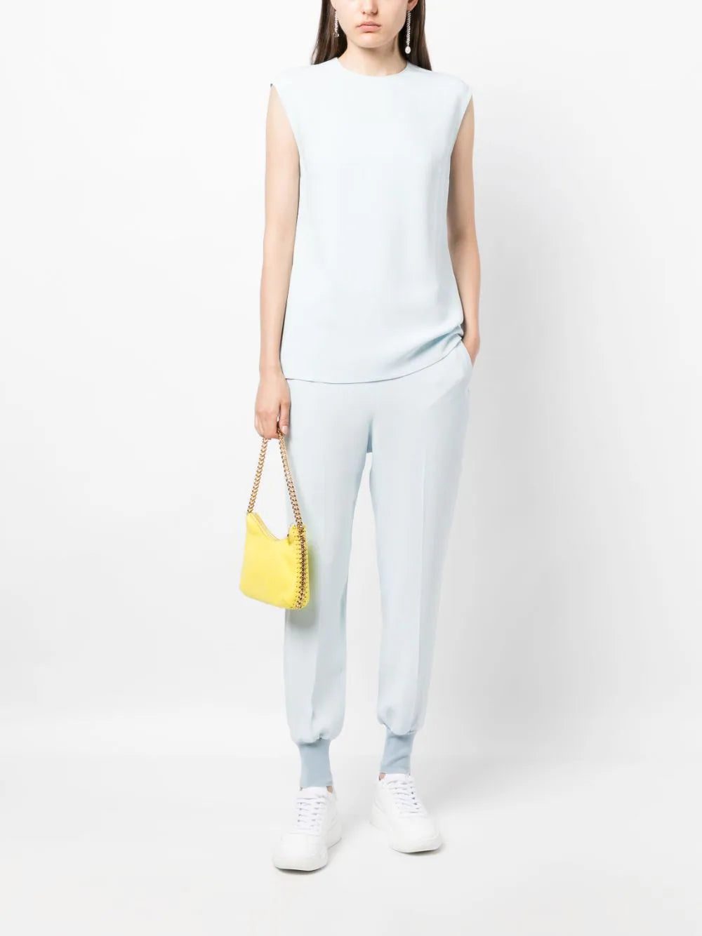 Stella McCartney  Cady cap-sleeved blouse - Image 2
