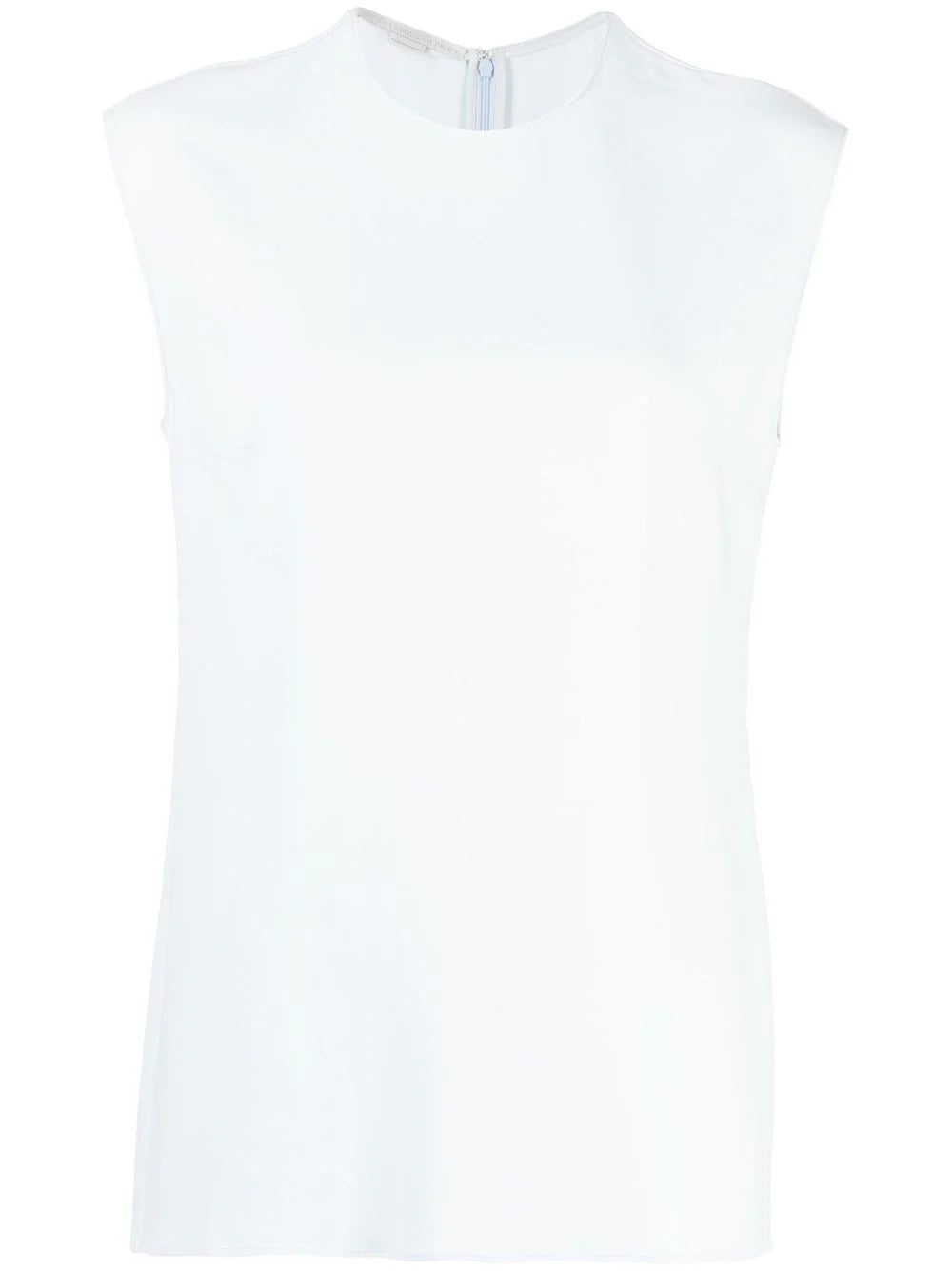 Stella McCartney  Cady cap-sleeved blouse