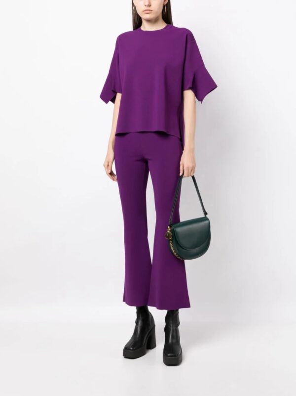 Stella McCartney  asymmetric short-sleeved T-shirt - Image 2