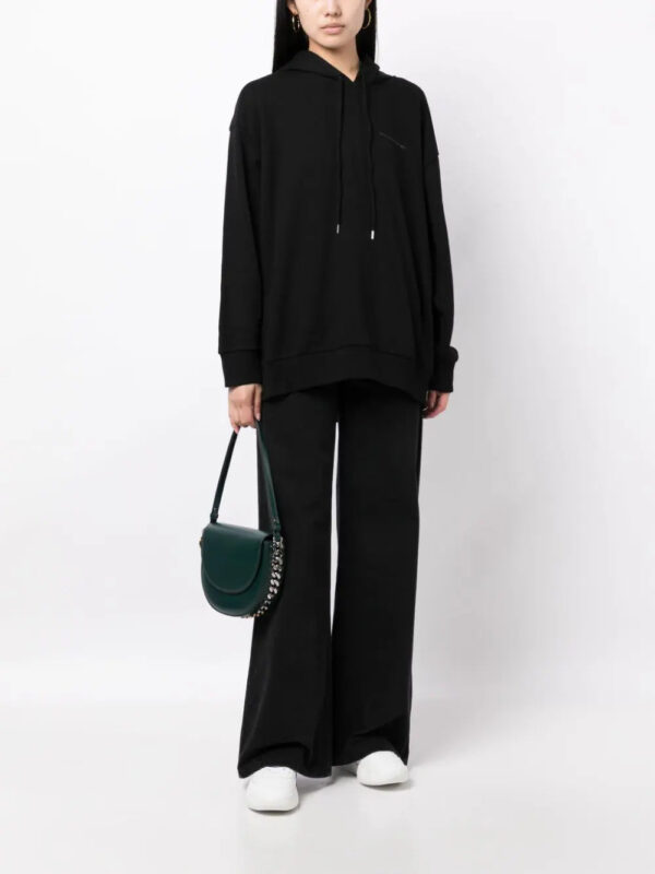 Stella McCartney  logo-embroidered drawstring hoodie - Image 2