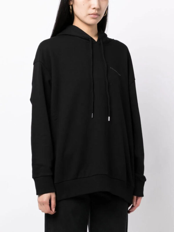 Stella McCartney  logo-embroidered drawstring hoodie - Image 3