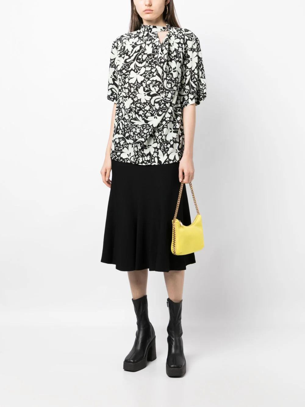 Stella McCartney  floral-print silk blouse - Image 2