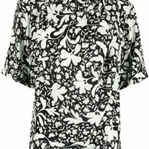 Stella McCartney  floral-print silk blouse
