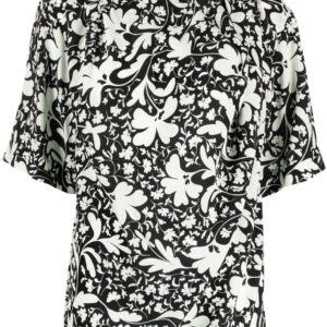 Stella McCartney  floral-print silk blouse