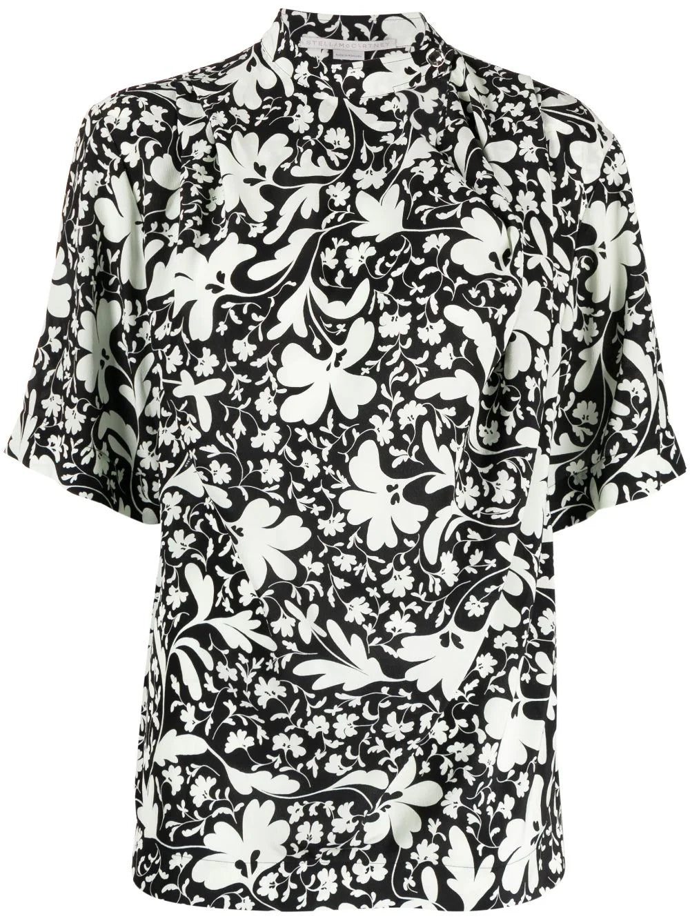 Stella McCartney  floral-print silk blouse