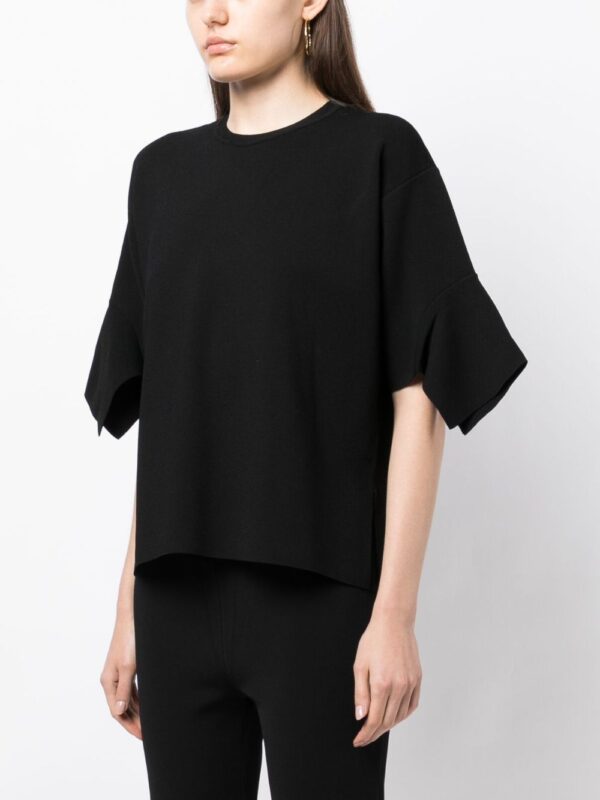 Stella McCartney  asymmetric short-sleeved T-shirt - Image 3