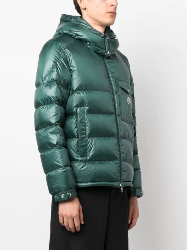 Moncler  logo-patch padded jacket - Image 3