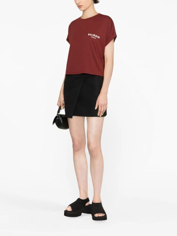 Balmain  logo-print cotton T-shirt - Image 3