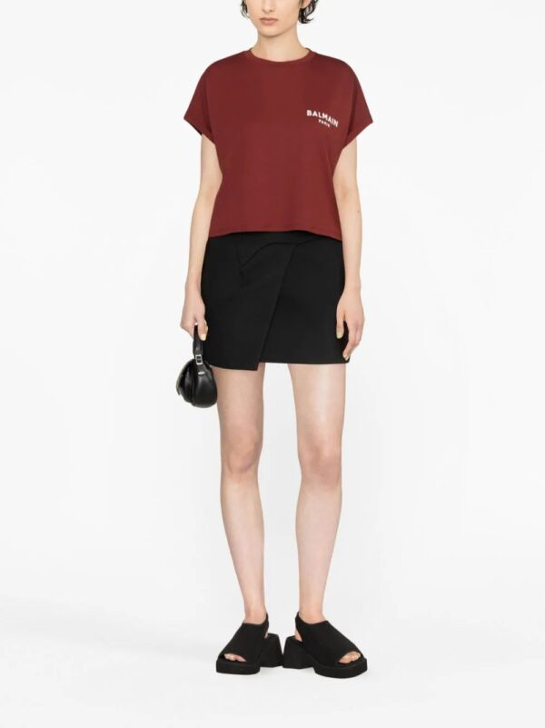 Balmain  logo-print cotton T-shirt - Image 2