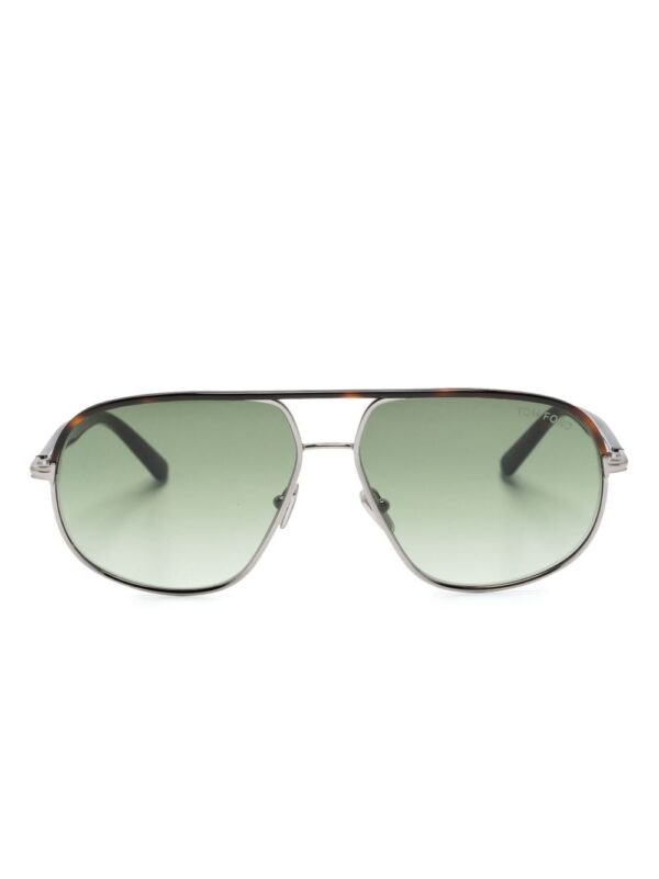 TOM FORD Eyewear Maxwell tortoiseshell-effect sunglasses