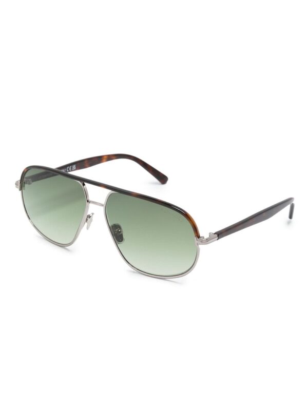 TOM FORD Eyewear Maxwell tortoiseshell-effect sunglasses - Image 2