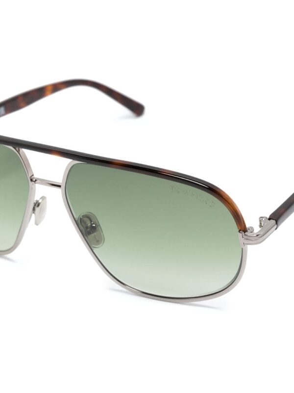 TOM FORD Eyewear Maxwell tortoiseshell-effect sunglasses - Image 3