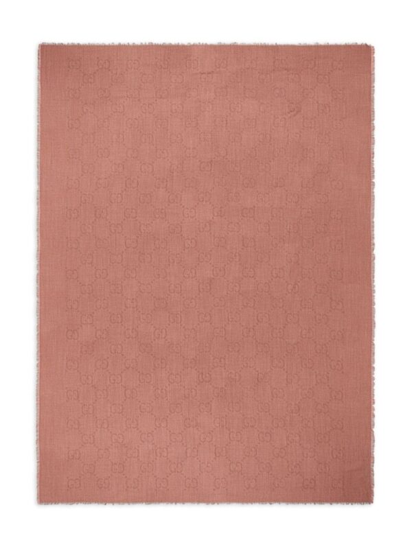 Gucci  G-monogram frayed scarf - Image 2