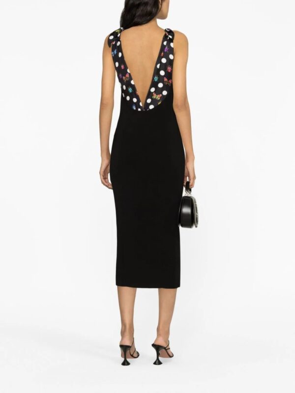 Versace  x Dua Lipa Butterflies Medusa '95 midi dress - Image 2