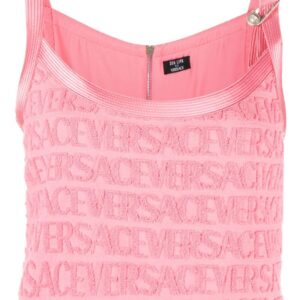 Versace  x Dua Lipa Allover top