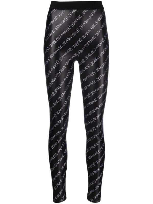 Versace Jeans Couture  Signature-print leggings