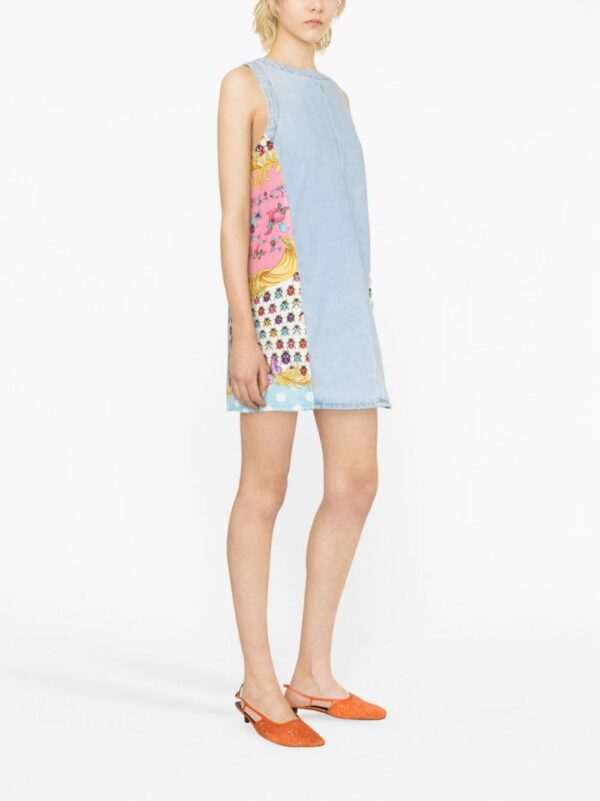 Versace x Dua Lipa Butterflies denim mini dress - Image 2